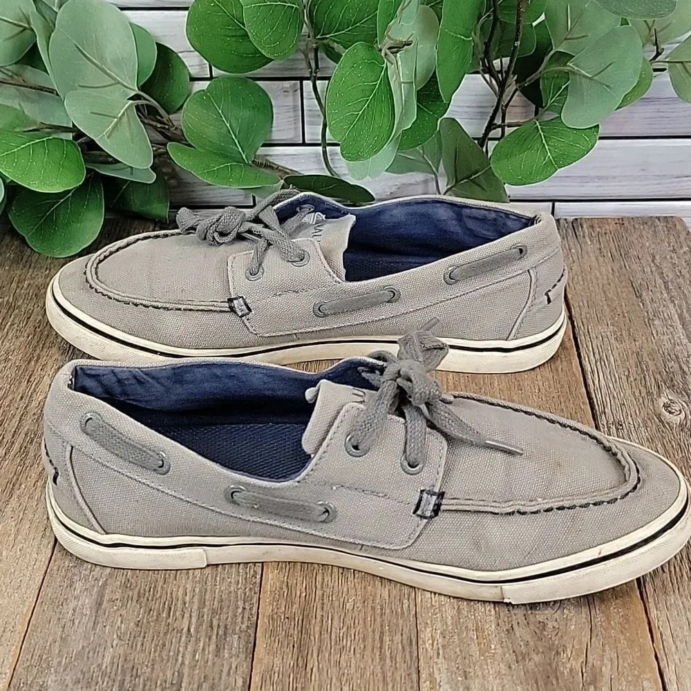 Nautica Galley Men's boat Shoes - Grey sneakers Size 8.5